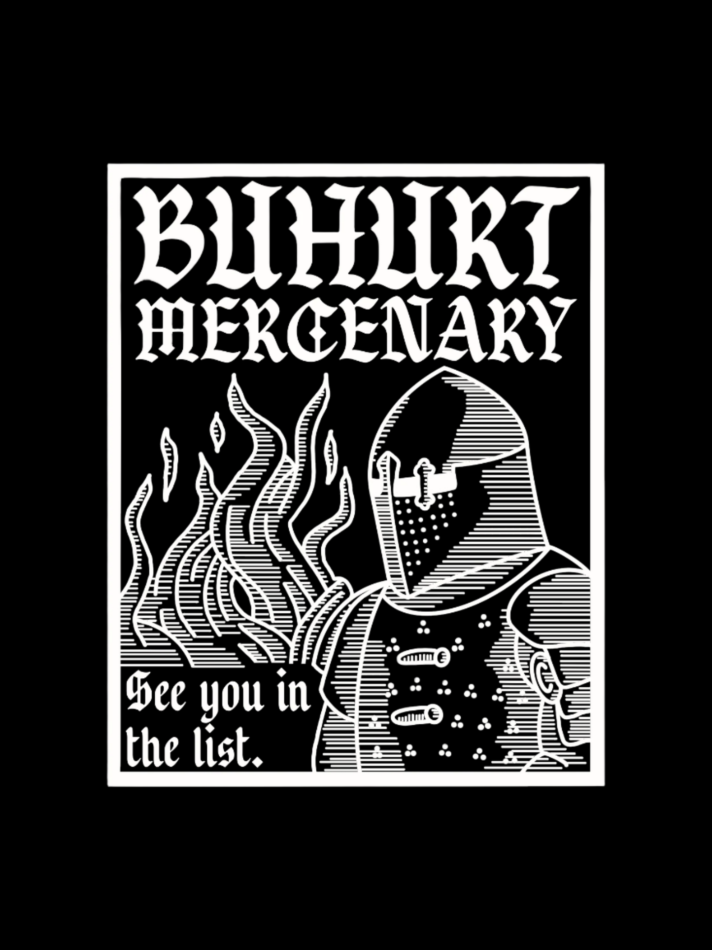 Buhurt Mercenary Hoodie